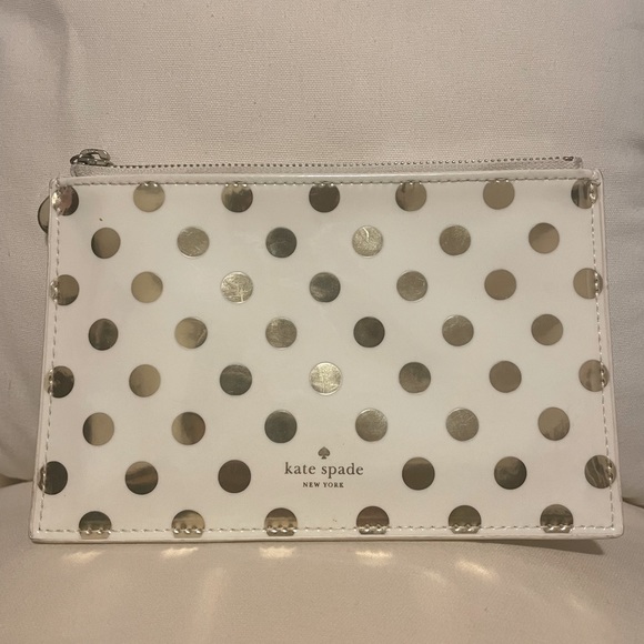NWOT KATE SPADE mini zip pouch  🤍 - Picture 1 of 4